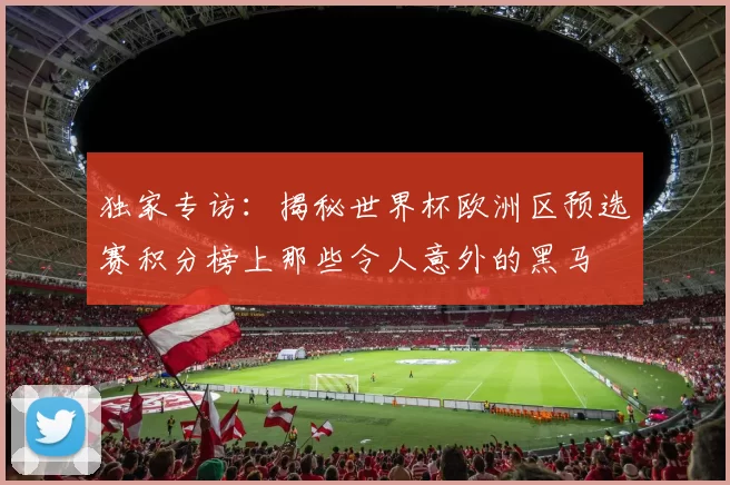 独家专访：揭秘世界杯欧洲区预选赛积分榜上那些令人意外的黑马