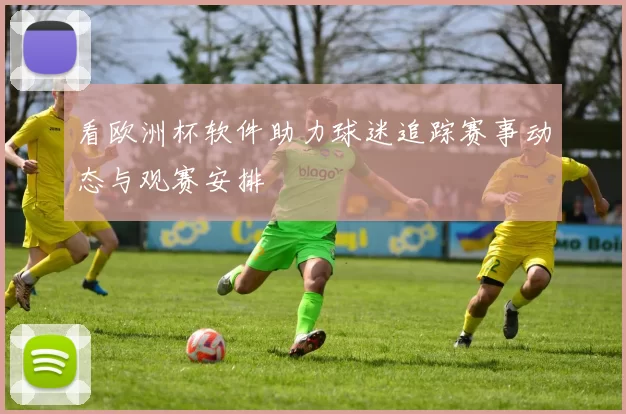 看欧洲杯软件助力球迷追踪赛事动态与观赛安排
